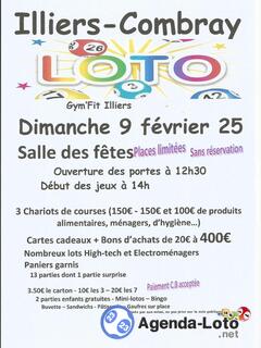 Photo du loto LOTO Gym'Fit Illiers