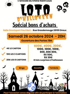 Photo du loto Loto d'halloween