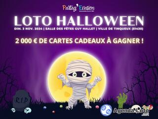 Photo du loto Loto d’halloween