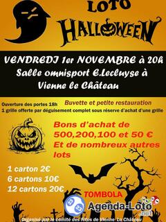 Photo du loto Loto d'Halloween