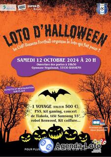 Photo du loto Loto d'halloween du cmo bassens football