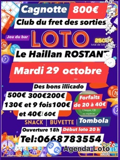 Photo du loto LOTO HALLOWEEN Forfait 20e cadeaux pour les sorcières