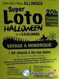 Loto d'Halloween de la société sportive d'Allinges