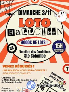 Photo du loto Loto de Halloween - sou des écoles et moto-club