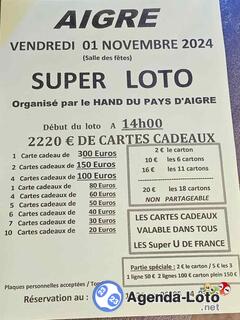 Photo du loto Loto Handball Aigre