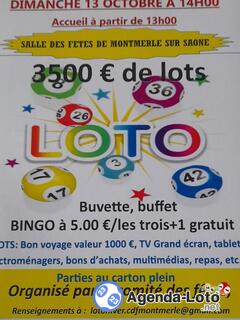 Photo du loto Loto hiver du comite des fetes