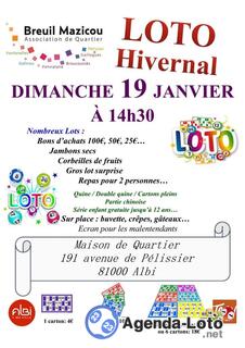 Photo du loto Loto hivernal