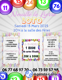 Photo du loto Loto illicado