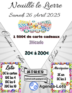 Photo du loto Loto illicado