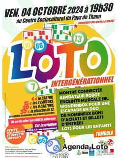 Photo du loto loto intergénérationnel