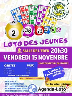 Photo du loto Loto des jeunes Enfants du Forez Feurs Rozier Basket