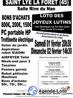 Photo du loto Loto des Joyeux Lutins