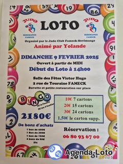 Photo du loto Loto judo club fameck - seremange