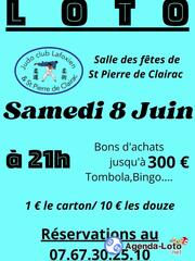 Loto judo club Lafox St Pierre de Clairac