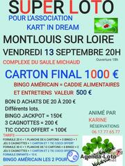 Photo du loto Loto pour kart in dream anim karine. spéciale vendredi 13