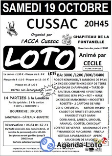 Photo du loto loto de l acca de cussac anime par cecile