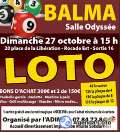 Photo du loto Loto de l'adim's