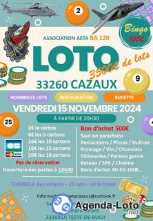 Photo du loto Loto de l’AETA BA120