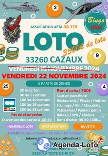 Photo du loto Loto de l’AETA BA120