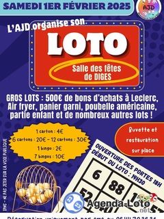 Photo du loto Loto de l'AJD