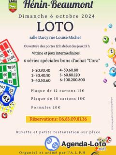 Photo du loto Loto de l'alph au profit d enfants handicapés