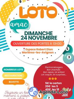 Photo du loto Loto de l'amac