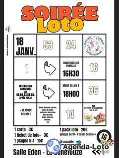 Photo du loto Loto de l'amicale laïque