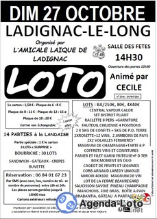 Photo du loto loto de l amicale laique anime par cecile