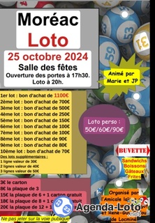 Photo du loto Loto de l'amicale laïque des écoles de Locminé