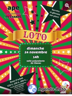 Photo du loto Loto de l'APE