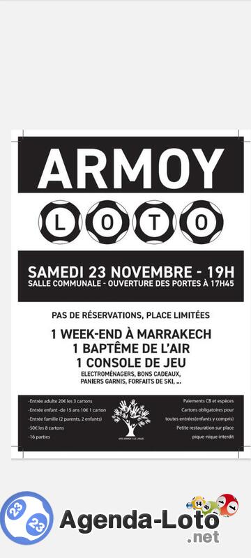 Loto de l'ape armoy le lyaud