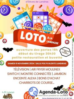 Photo du loto Loto de l'APE LA LOCO de Landiras