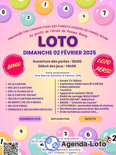 Photo du loto Loto de l'ape de pannes bourg