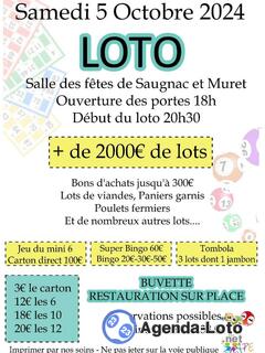 Photo du loto Loto de l'ape de saugnac et muret