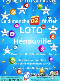 Photo du loto Loto de l'APECHE à Hénouville