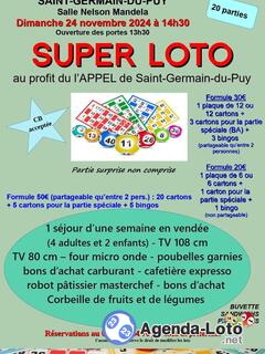 Photo du loto loto de l'APPEL