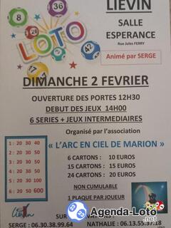 Photo du loto Loto l arc en ciel de marion