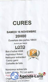 Photo du loto Loto de l as cures anim herve