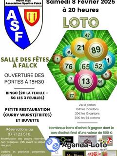 Photo du loto Loto de l'as falck