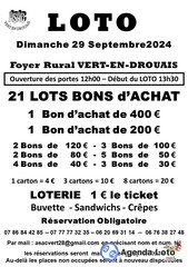 Photo du loto LOTO de l' ASAC de Vert-en-Drouais