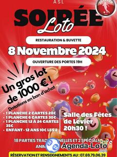 Photo du loto Loto de l'ASL foot