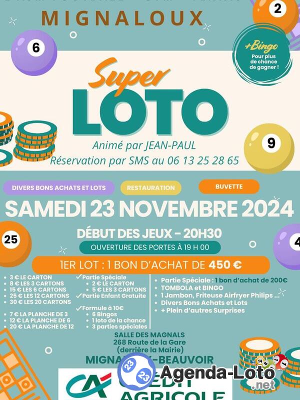 Loto de l'Asm animé par Jp