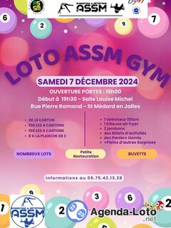 Photo du loto Loto de l'assm gymnastique