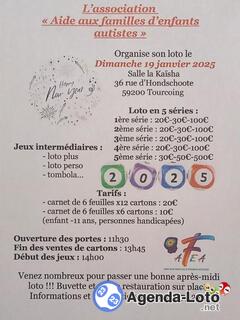 Photo du loto Loto de l'association 'Aide aux familles d'enfants autistes'