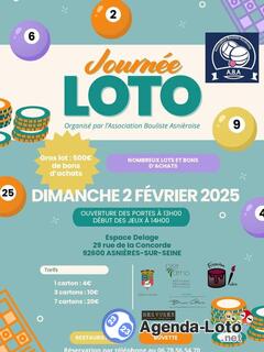 Photo du loto Loto de l'association bouliste asnieroise