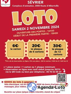 Photo du loto Loto de l'Association Des Coeurs à Sauver