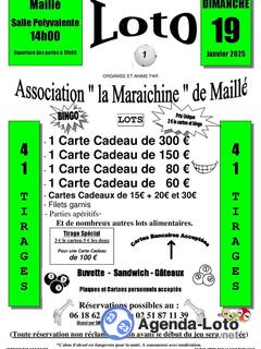 Photo du loto Loto de l' Association ' la Maraichine '