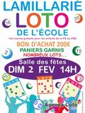 Loto de l'Association des Parents d'Elèves de Lamillarié