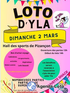 Photo du loto Loto de l’association v’yla vie