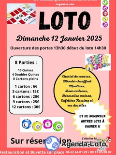 Photo du loto Loto de L’Atelier M